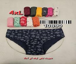 شورت نخی لیفه ای اعلاء چاپ میکس 10890 XXXXL