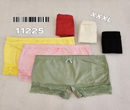 شورت زنانه نخی نیم پا 11225