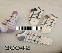 جوراب نخی مچی لب گنگره 30042