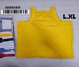 زیرپوش مردانه نخی یقه خشتی L,XL 60019