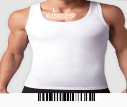 زیرپوش مردانه رکابی سفید 60025 L