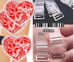 بندنامرئی15میلیمتر  قلاب استیل اعلاء 60038